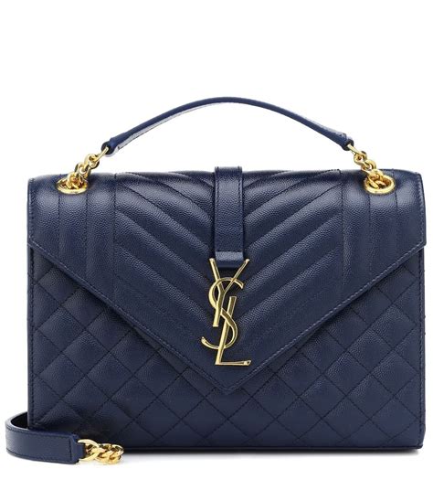 saint laurent navy bag|sac saint laurent femme.